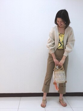 まゆさん（レディース・171cm）の春コーディネート