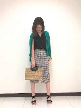 まゆさん（レディース・171cm）の春コーディネート