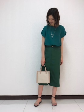 まゆさん（レディース・171cm）の春コーディネート