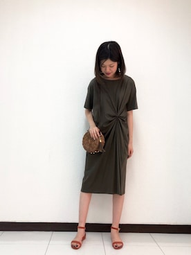 まゆさん（レディース・171cm）の夏コーディネート