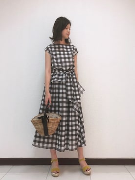 まゆさん（レディース・171cm）の夏コーディネート