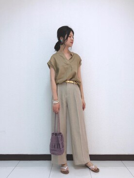 まゆさん（レディース・171cm）の夏コーディネート