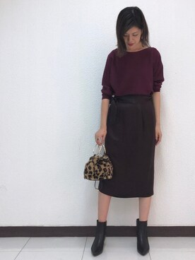 まゆさん（レディース・171cm）の秋コーディネート