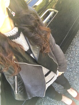 c.cさん（レディース・153cm）の冬コーディネート