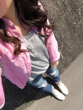 c.cさん(レディース・153cm)の春コーディネート