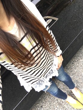 c.cさん（レディース・153cm）の春コーディネート