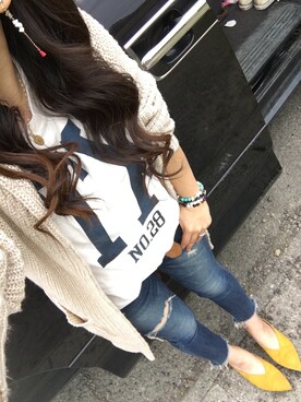 c.cさん（レディース・153cm）の春コーディネート