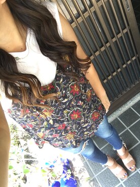 c.cさん(レディース・153cm)の夏コーディネート