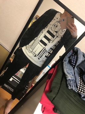 「ScoLar Parity（スカラーパリティ）のアイテム」を使った、イカリングさん（メンズ・190cm）の春コーディネート