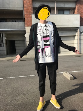 「ScoLar Parity（スカラーパリティ）のアイテム」を使った、イカリングさん（メンズ・190cm）の春コーディネート