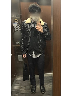 「KRIS VAN ASSCHE（クリスヴァンアッシュ）のアイテム」を使った、けいさん（メンズ・176cm）の春コーディネート