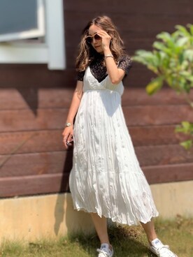 ワンピースを使った ローカットスニーカー のコーディネート一覧 Wear