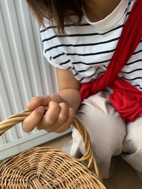 「OUTLET（アウトレット）のアイテム」を使った、oriさん（レディース・156cm）の夏コーディネート