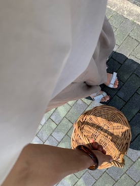 「OUTLET（アウトレット）のアイテム」を使った、oriさん（レディース・156cm）の夏コーディネート