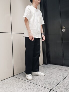 「Velva Sheen（ベルバシーン）のアイテム」を使った、takanamitoさん（メンズ・171cm）の夏コーディネート