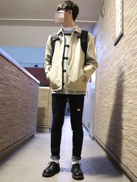 ka2kiさん（メンズ・168cm）の春コーディネート