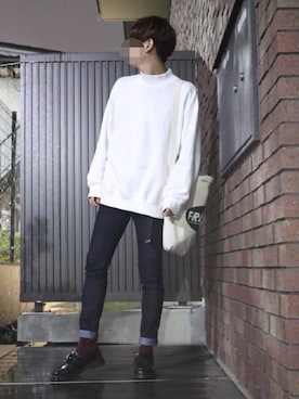 「UNO（ウーノ）のアイテム」を使った、ka2kiさん（メンズ・168cm）の春コーディネート