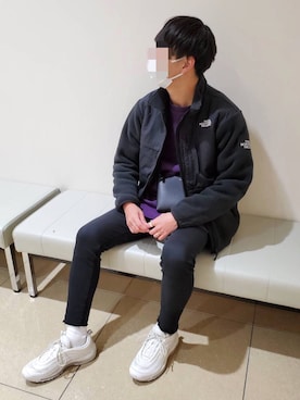 「GU（ジーユー）の（GU）スキニーフィットジーンズ（MEN ⁄ ジーンズ）」を使った、ka2kiさん（メンズ・168cm）の冬コーディネート