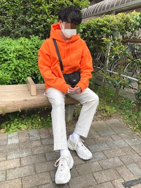 「ADER error（アーダーエラー）のアイテム（バッグ）」を使った、ka2kiさん（メンズ・168cm）の春コーディネート
