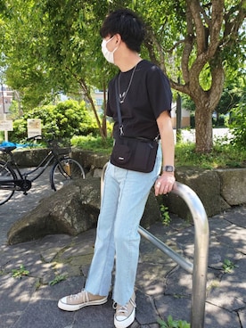 「ADER error」｜「アイテム（アクセサリー）」を使った、ka2kiさん（メンズ・168cm）の春コーディネート