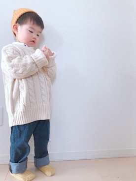 IPPEIさん(キッズ・90cm)の春コーディネート