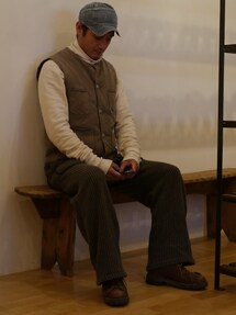 KAPITAL | 杢ピケジャーマン裏毛スウェットペインターパンツ(その他パンツ)