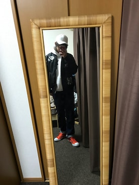 「DC（ディーシー）のアイテム（パンツ）」を使った、光輝さん（メンズ・173cm）の冬コーディネート