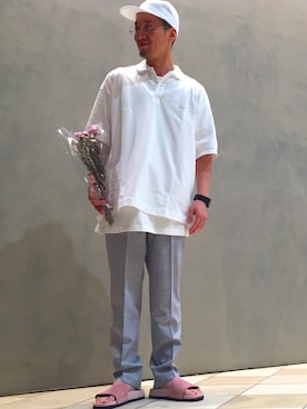 Shougo Nakamuraさん（メンズ・167cm）の春コーディネート