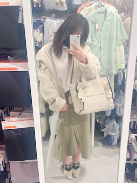 「one way（ワンウェイ）のアイテム（その他アウター）」を使った、naさん（レディース・152cm）の冬コーディネート