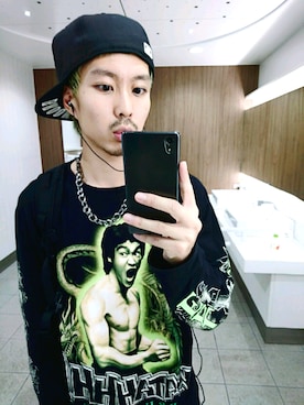 「SRIVER（スリヴァー）のアイテム」を使った、Royさん（メンズ・162cm）の秋コーディネート