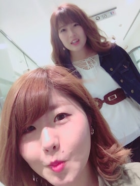 「chico_（チコ）のアイテム（ジャケット/アウター）」を使った、Risa❁❁さん（レディース・156cm）の春コーディネート