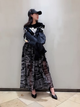 nozomi kiyosueさん（レディース・162cm）の夏コーディネート