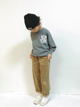 kannn さん（キッズ・110cm）の秋コーディネート