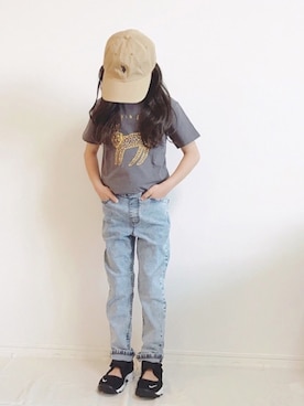 「S&H（エスアンドエイチ）のアイテム」を使った、kannn さん（キッズ・120cm）の春コーディネート