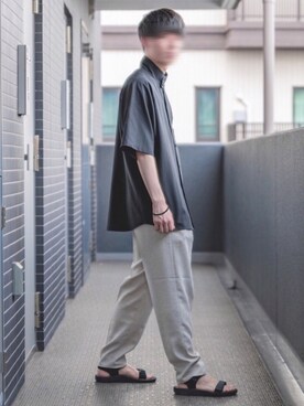 うみさん（メンズ・169cm）の夏コーディネート