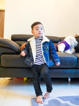 Silasさん（キッズ・90cm）の冬コーディネート