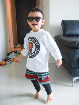 Silasさん（キッズ・90cm）の冬コーディネート