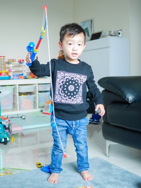 Silasさん(キッズ・90cm)の春コーディネート