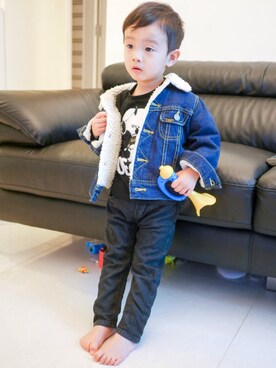 Silasさん(キッズ・90cm)の春コーディネート