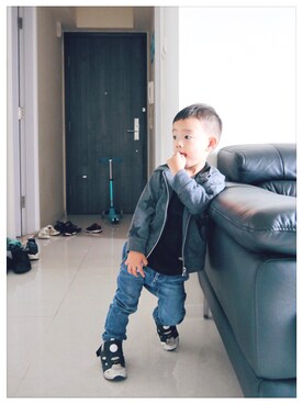 Silasさん（キッズ・90cm）の春コーディネート