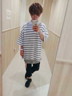 たろ🐶さん（メンズ・163cm）の夏コーディネート