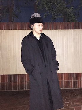 「KENZO（ケンゾー）のアイテム」を使った、mitoさん（メンズ・177cm）の冬コーディネート