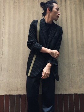 Alexander Wangのテーラードジャケットを使ったメンズ人気ファッション
