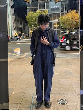 「Dr. Martens（ドクターマーチン）のDr.Martens  CHELSEA BOOT（ブーツ）」を使った、mitoさん（メンズ・178cm）の秋コーディネート