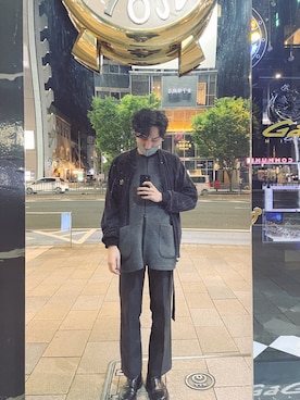 「アイテム（PC・スマホグッズ/家電）」を使った、mitoさん（メンズ・178cm・20代）の春コーディネート