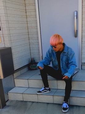 「韓国スタイル」｜「アイテム（ブルゾン）」を使った、yamatoさん（メンズ・175cm）の秋コーディネート