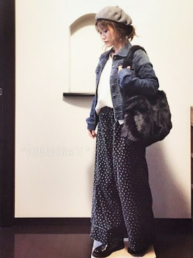 sHimA*kOさん(レディース・153cm)の冬コーディネート