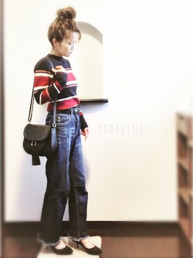 sHimA*kOさん（レディース・153cm）の冬コーディネート