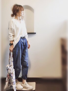 sHimA*kOさん（レディース・153cm）の春コーディネート