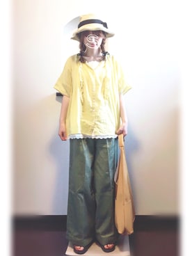 sHimA*kOさん（レディース・153cm）の夏コーディネート